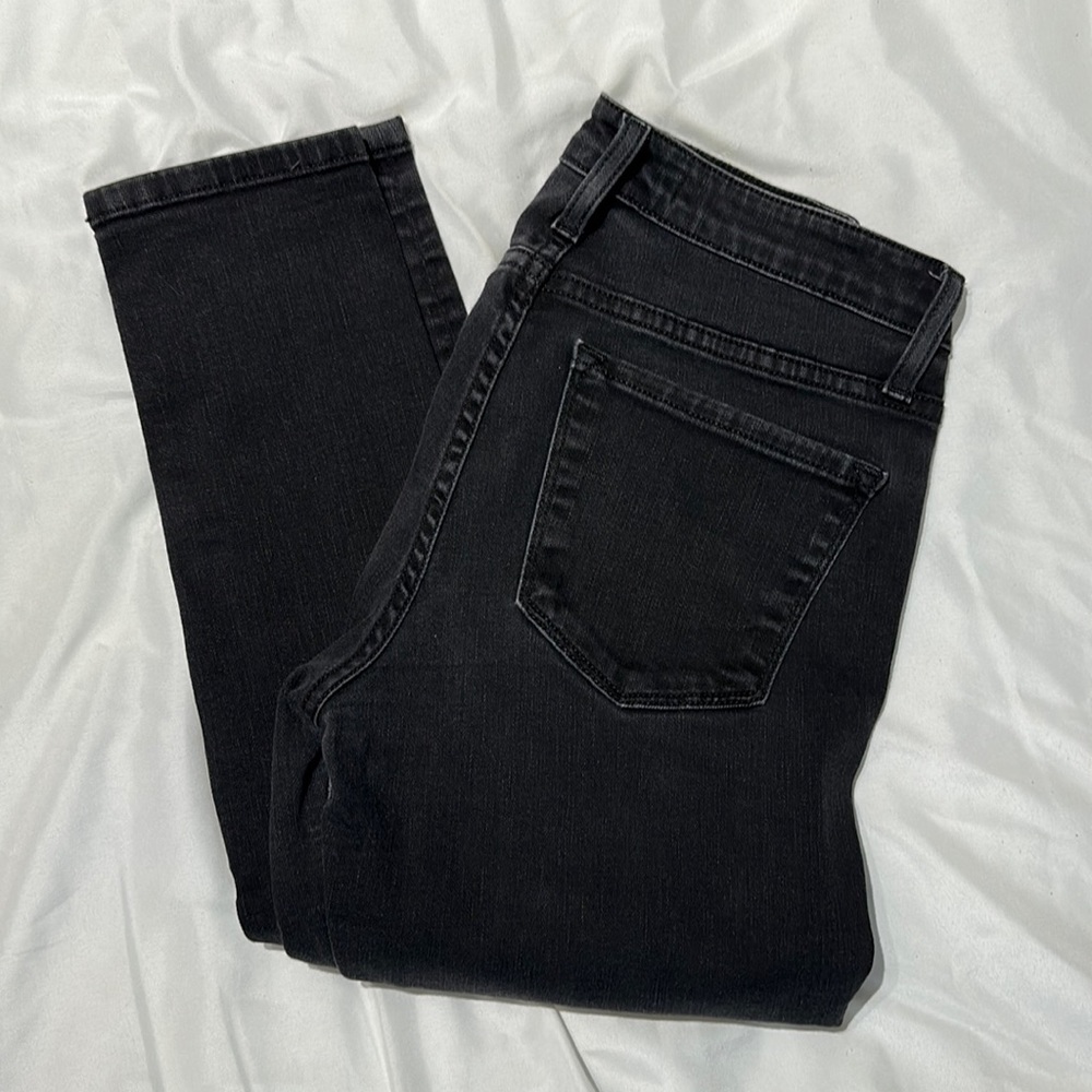 Black distressed Flying monkey jeans.